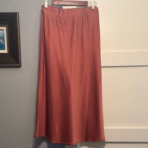 The Limited Terracotta Maxi Skirt